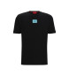 HUGO T-shirt Diragolino preta