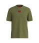 HUGO T-shirt verde Diragolino