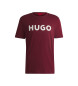 HUGO Dulivio T-shirt maroon