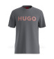 HUGO T-shirt Dulivio grå