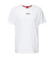 HUGO Gekoppeltes T-shirt weiß
