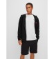 HUGO Sweat-shirt Daple noir