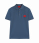 HUGO Polo bleu Dereso