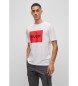 HUGO T-shirt Dulive blanc