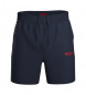 HUGO Gekoppelde marine shorts