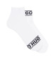 HUGO Set 2 paar sokken Logo wit