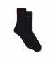 HUGO Set 2 Pares de Calcetines Uni Logo negro