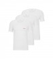 HUGO Pack 3 Camisetas Interiores Algodn blanco