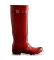 Hunter Botas de agua Original Tall Gloss Wellington rojo