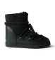 Inuikii Stivali in Pelle Classic Wedge nero