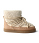 Inuikii Curly Rock støvler i skind beige