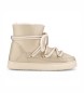 Inuikii Botas de Pele Gloss bege