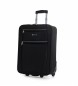 ITACA 2 wheeled travel case T71950 black -55x39x18cm