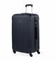 ITACA Duża walizka podróżna XL 4 koła 771170 czarna -73x48x28cm