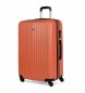 ITACA Duża walizka podróżna XL 4 koła T71570 antracyt -76x49x30cm