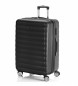 ITACA Twarda walizka podróżna na 4 kółkach Medium Trolley 71260 Anthracite -65X42X26Cm