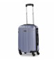 ITACA Fioletowa walizka podróżna na 4 kółkach