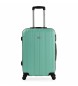 ITACA Trolley suitcase 63 green