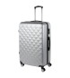 ITACA Grande valise Diamant argent