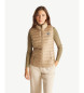 JOTT Donsgilet zijde beige