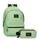 Pepe Jeans Aris backpack with green case