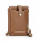 Pepe Jeans Borsa a tracolla per cellulare Elia marrone