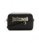 Just Cavalli B Metal Lettering bag black