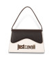 Just Cavalli Bolso de hombro blanco