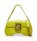 Just Cavalli Yellow flap bag