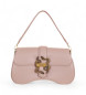 Just Cavalli Een nieuwe iconische slangenbeige tas