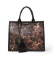 Just Cavalli Gamme R Shopping Sac brun saisonnier