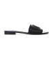 Just Cavalli Cas Leather Sandals black