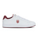 K-Swiss Scarpe da ginnastica bianche con scudo Court