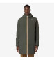 K-way Wendbare Jacke Jacob grün, beige