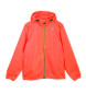 K-way Veste Le Vrai 4.0 Claude Rouge fluo