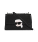 Karl Lagerfeld Schwarze quadratische Tasche