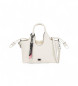 Karl Lagerfeld Piccola borsa Ikon bianco sporco