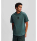 Karl Lagerfeld Green logo T-shirt
