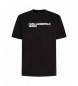 Karl Lagerfeld Logo T-shirt svart