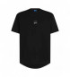 Karl Lagerfeld T-shirt med logo, sort