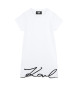 Karl Lagerfeld White short sleeve dress