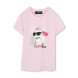 Karl Lagerfeld Pink short sleeve t-shirt 