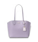 Kate Spade Suite Open borsa tote in pelle lilla