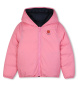 Kenzo Kids Abrigo Reversible rosa