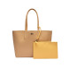 Lacoste Anna Reversible Bicolour brown bag