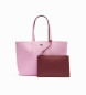 Lacoste Anna Reversible Bicolour Pink, Lilac Reversible Bag