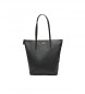 Bolso Shopping Bag Vertical L.12.12 Concept  negro -26x35x16cm-