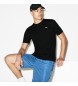 Lacoste Schwarzes Tennis-T-Shirt
