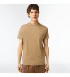 Lacoste T-shirt en coton Pima marron