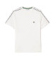 Lacoste Weißes Strick-T-Shirt